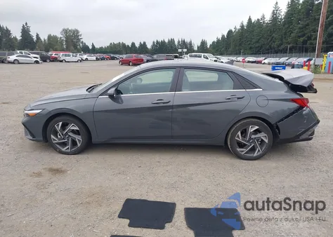 2024 Hyundai Elantra Limited from USA, damaged, VIN KMHLN4DJ1RU116639